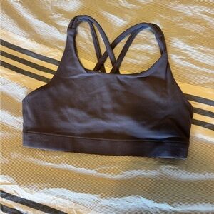 Athleta Dark Brown Sports Bra